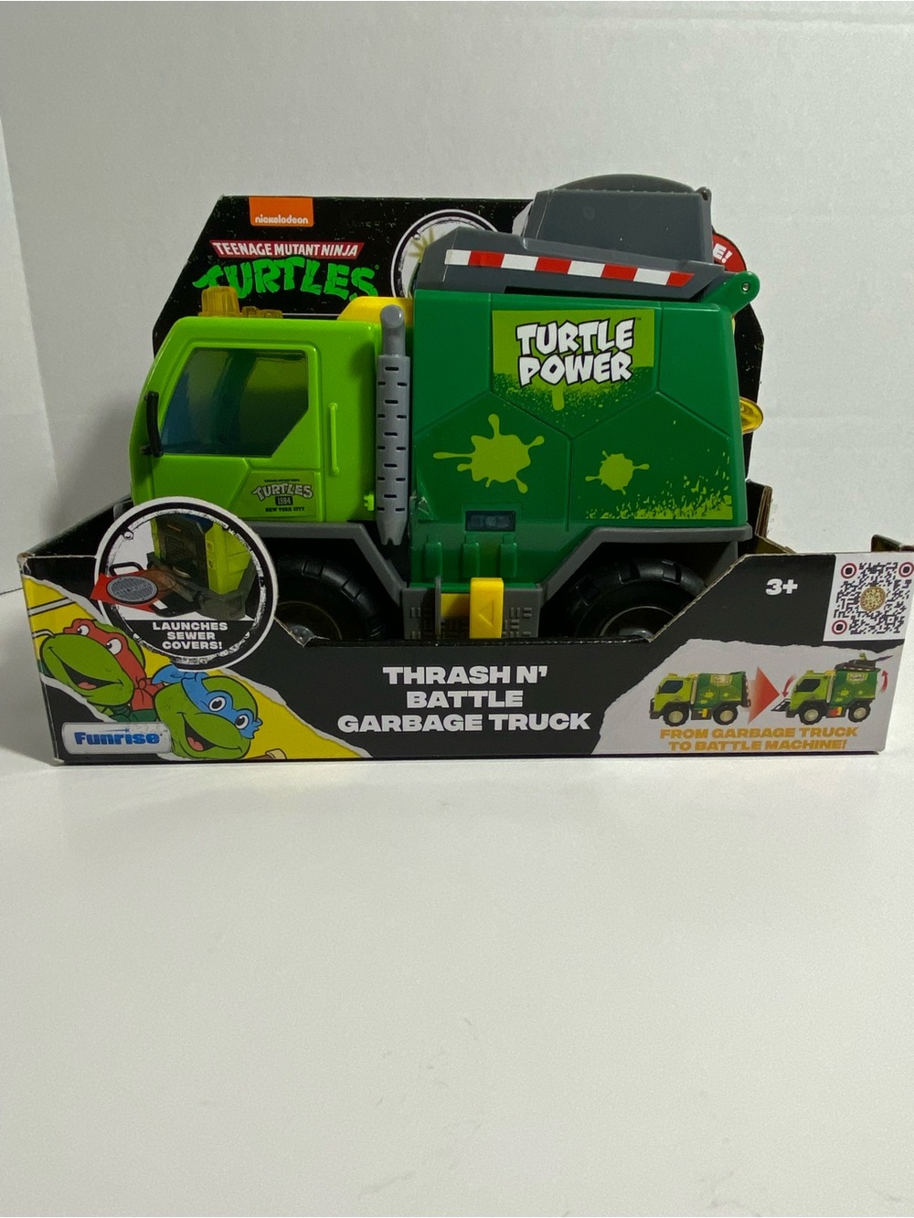 Teenage Mutant Ninja Turtles Thrash N' Battle Garbage Truck